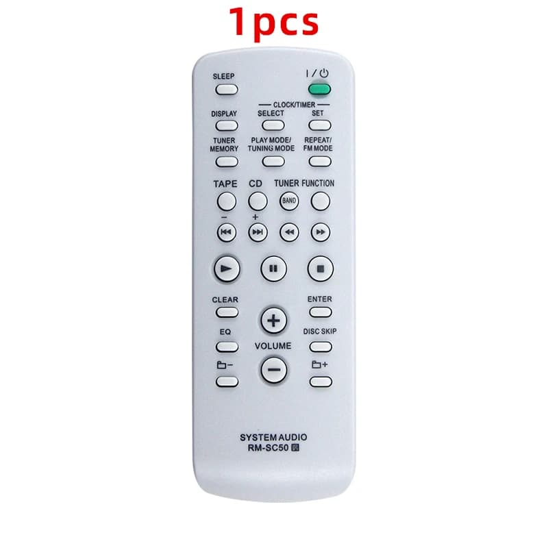 télécommande RM-SC50 compatible avec les pièces détachées audio Sony