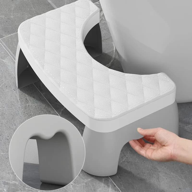 Marchepied épaissi portable pour adultes, tabouret accroupi, siège de toilette parfait, accessoires