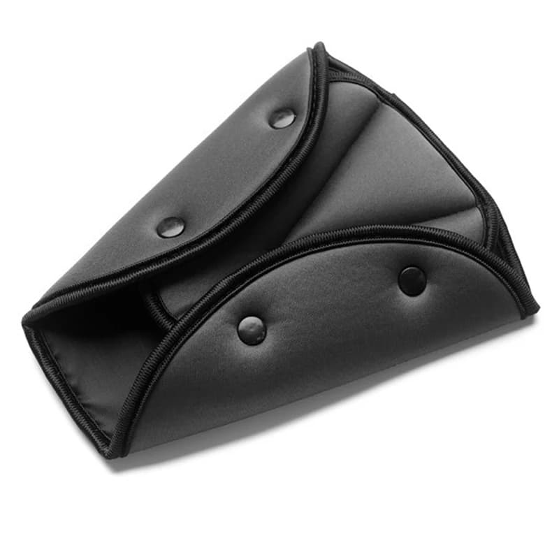 Couverture de ceinture de sécurité de voiture, Triangle réglable et robuste, Clips de coussin de cei