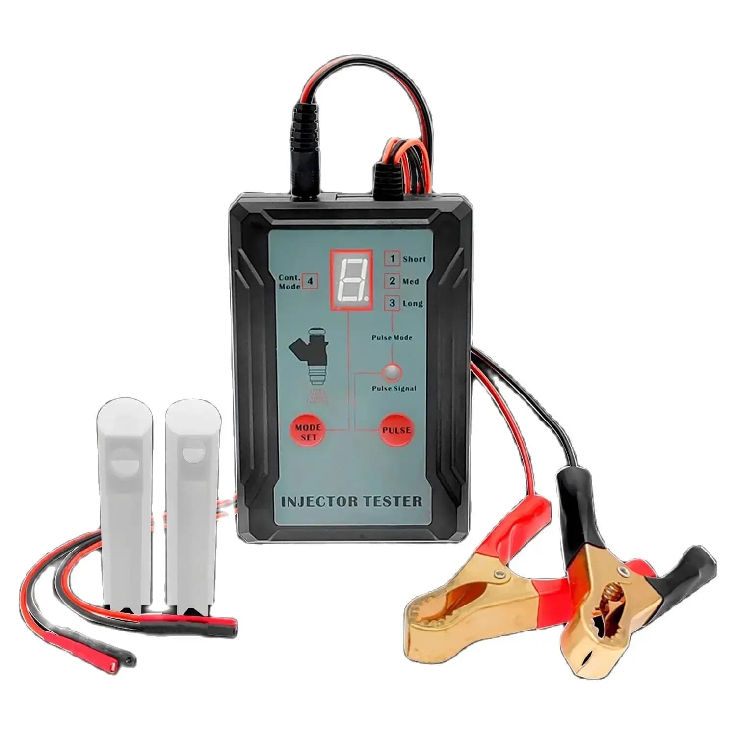 Testeur d'injecteur de carburant amélioré et outil de nettoyage de bricolage-Testez deux injecteurs