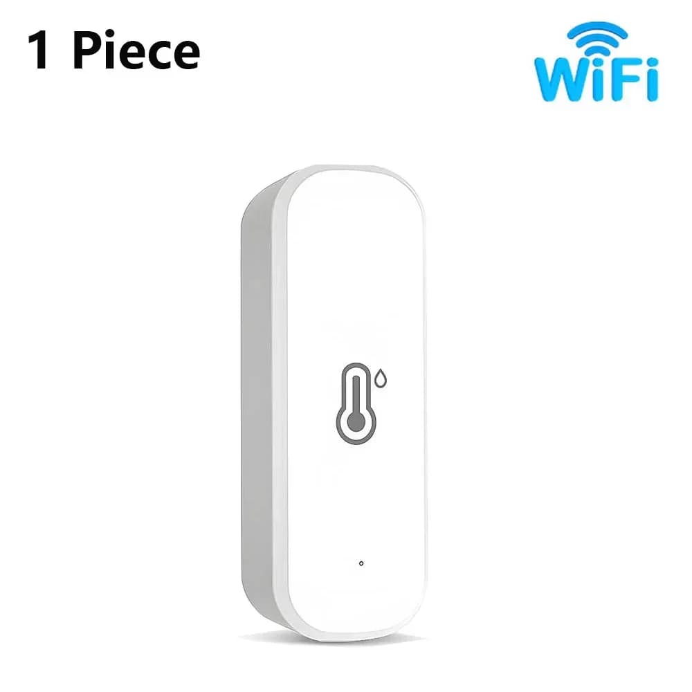 Tuya – capteur WIFI intelligent de température et d'humidité, moniteur à distance avec application p