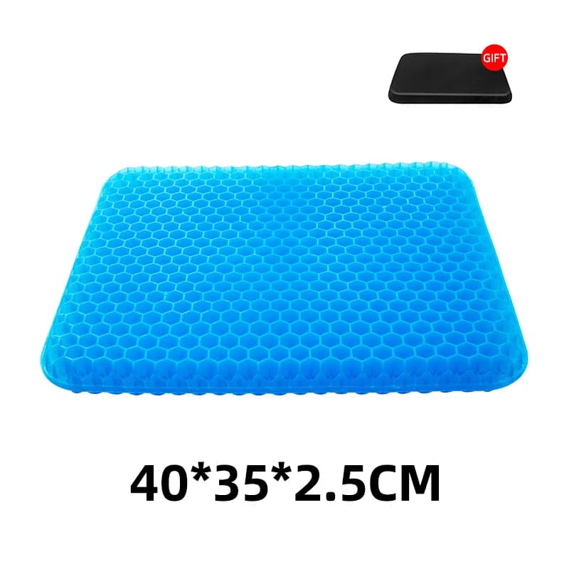 Coussins de siège en Gel pour automobile, conçus pour l'été, respirant, décompression en nid d'abeil