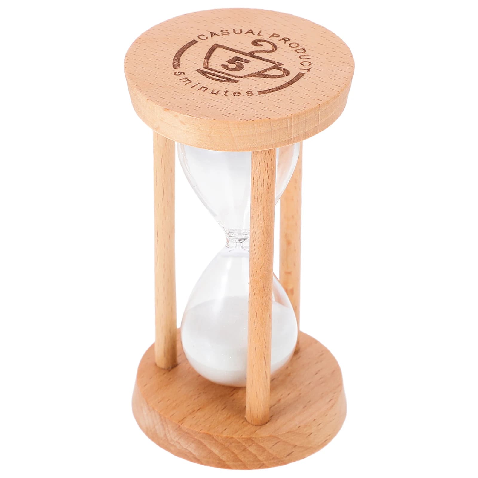 Minuterie de sablier en bois pour la décoration de la maison, salon, bureau, cadeau d'anniversaire p