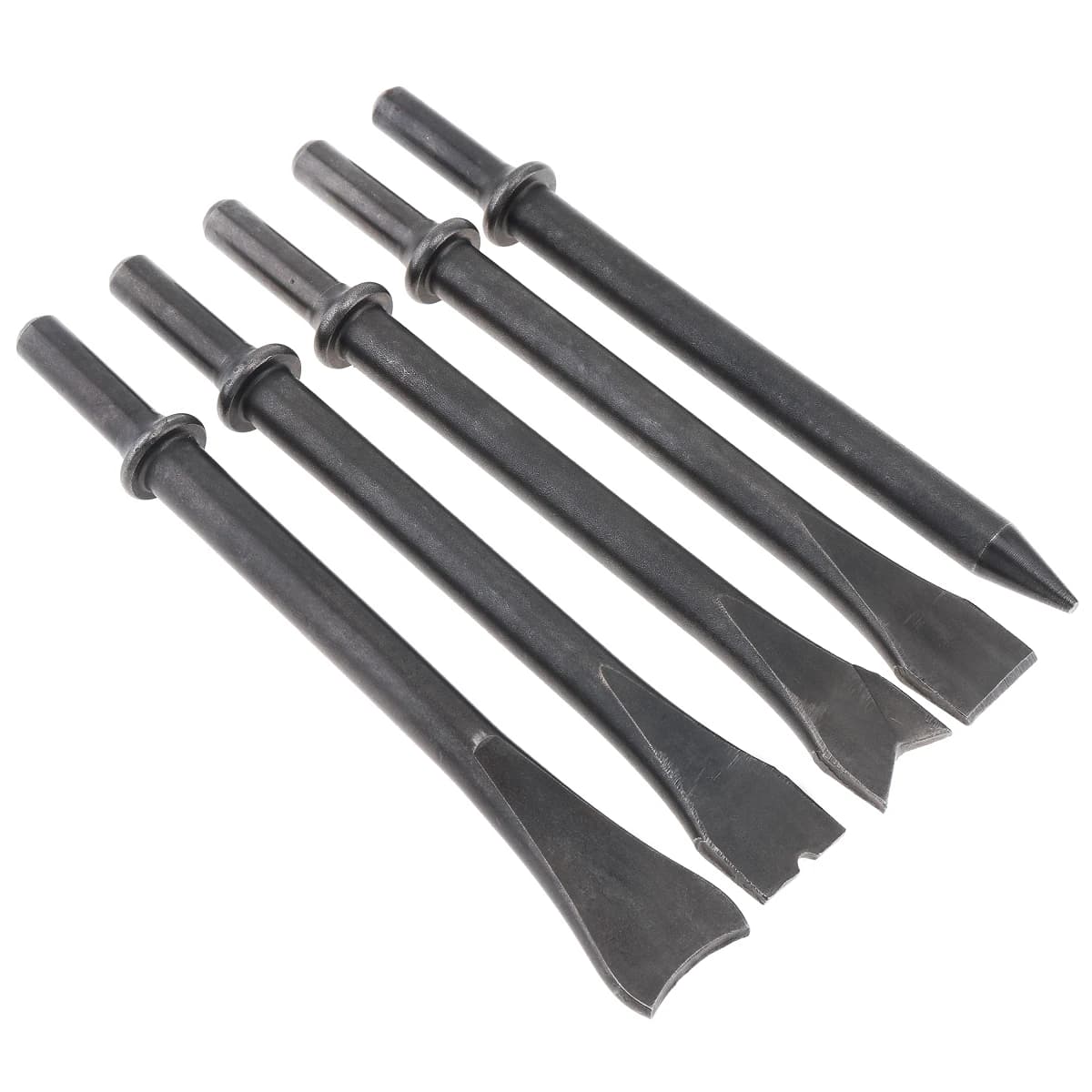 Tête de ciseau à air dure 120-460 mm 45 # Tête de pelle à Air solide en acier, embout de marteau à