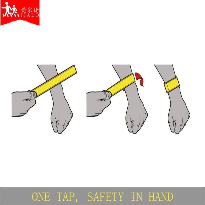 10 pièces 41CM Bracelets premiers secours sauvetage réponse Triage Classification traitement retard