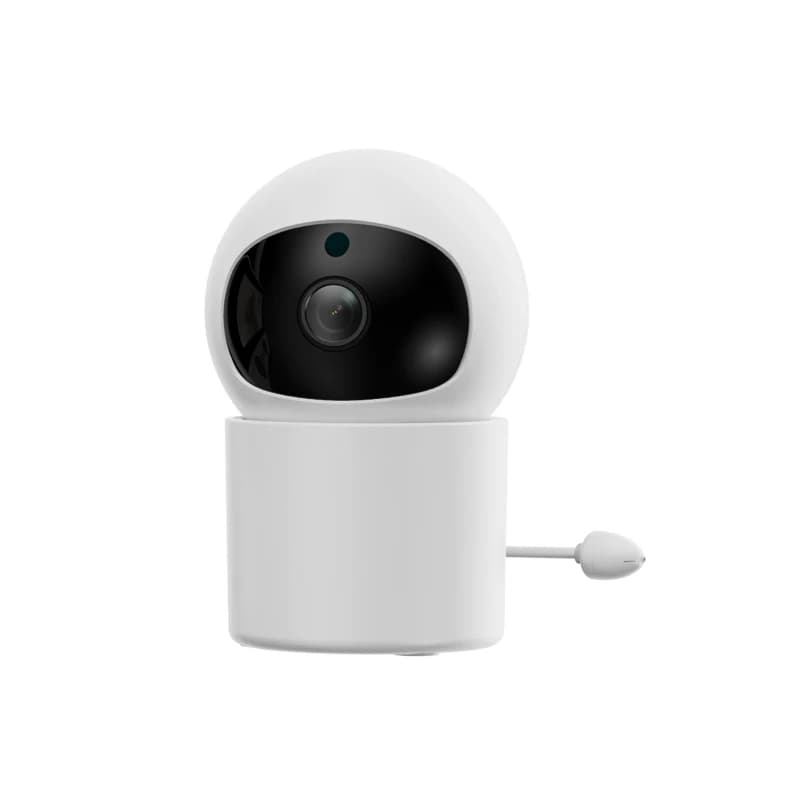 TuyaAndrea baby-Moniteur de caméra de sécurité sans fil, cardan, suivi des mouvements de bébé, téléc