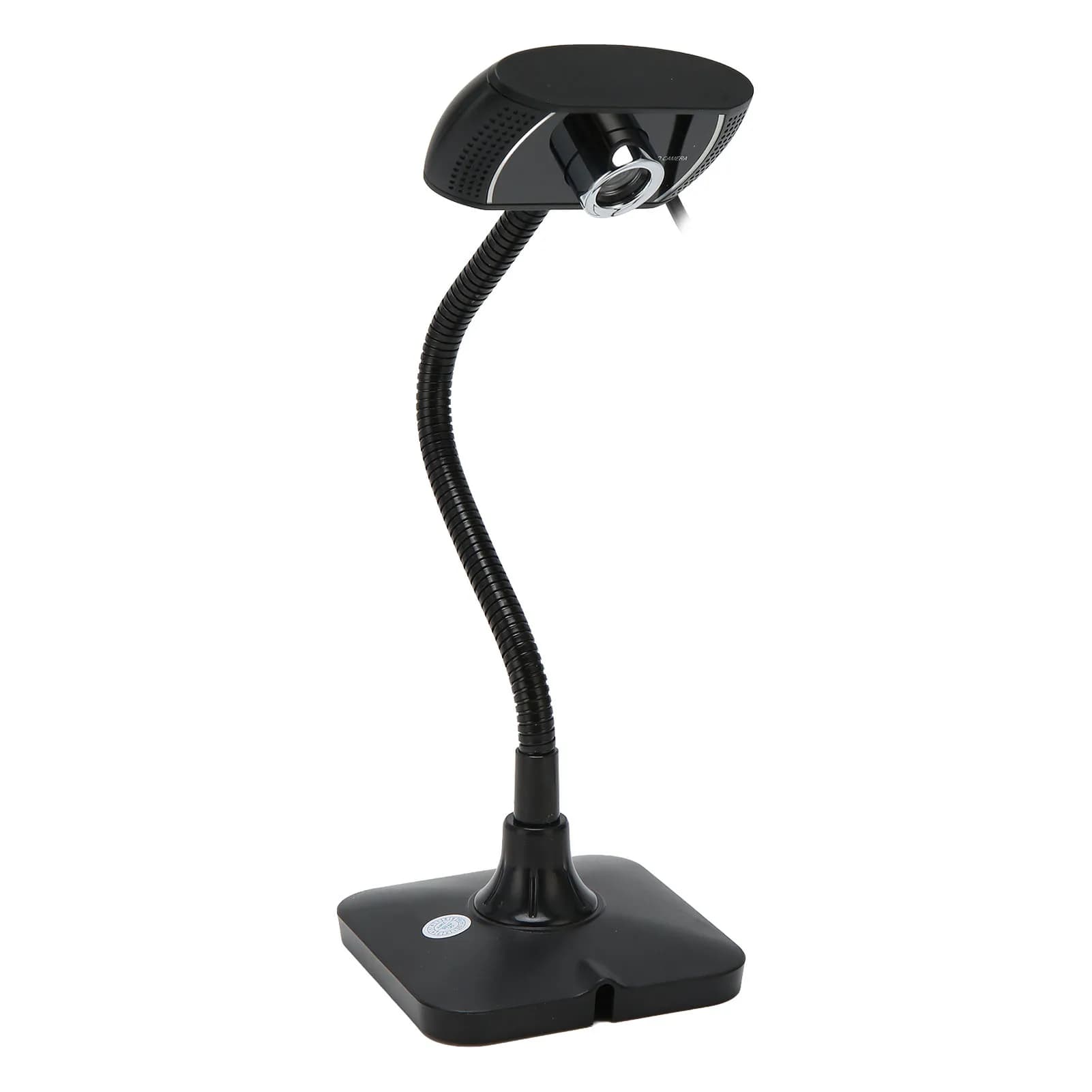 Webcam HD 640x480, mise au point manuelle, caméra Web filaire USB avec Microphone pour conférence su