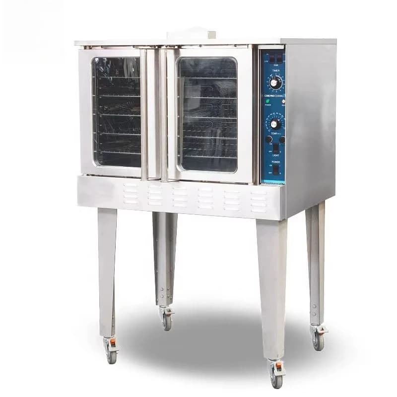 Four à Convection électrique à gaz Commercial Double couche personnalisé, four Tandoor à gaz multifo