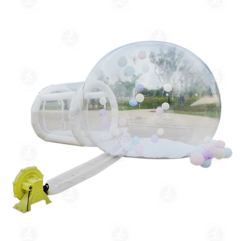 Maison gonflable de tente de bulle de vente chaude pour la maison claire gonflable de bulle de ballo