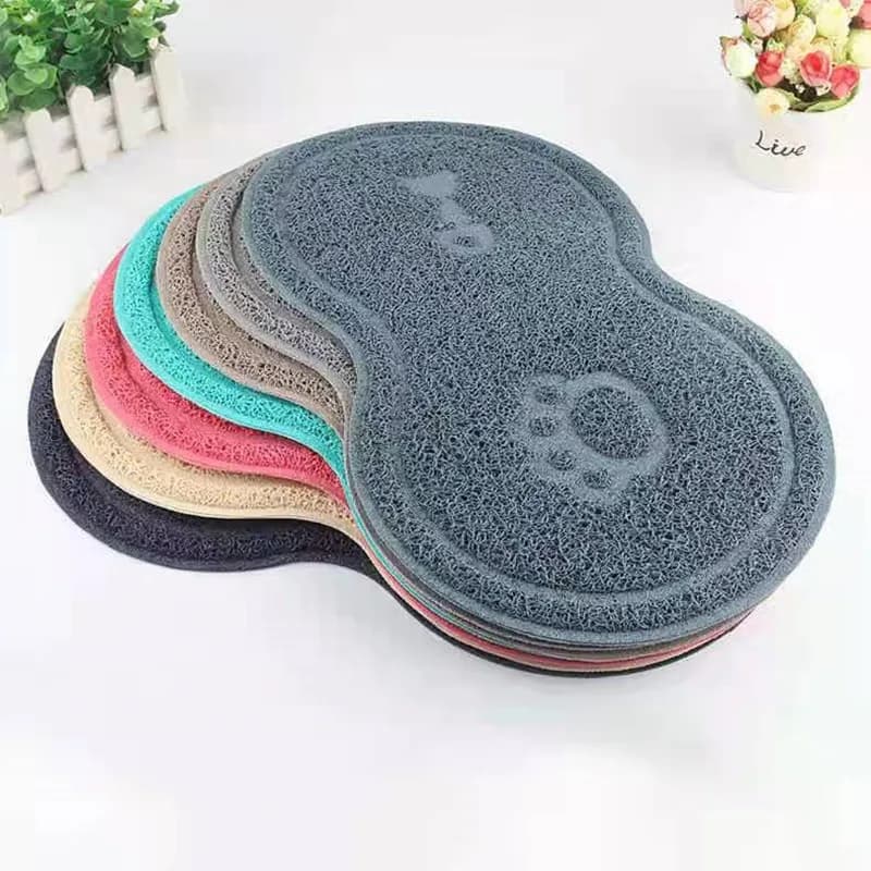 Tapis d'alimentation pour animaux de compagnie chien chat manger bol à boire tapis imperméable pour