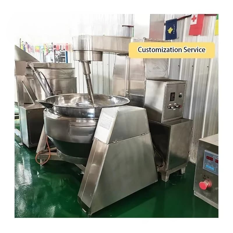 Mélangeur de Machine de cuisson automatique, bouilloire à coque avec mélangeur, Machine de cuisson a