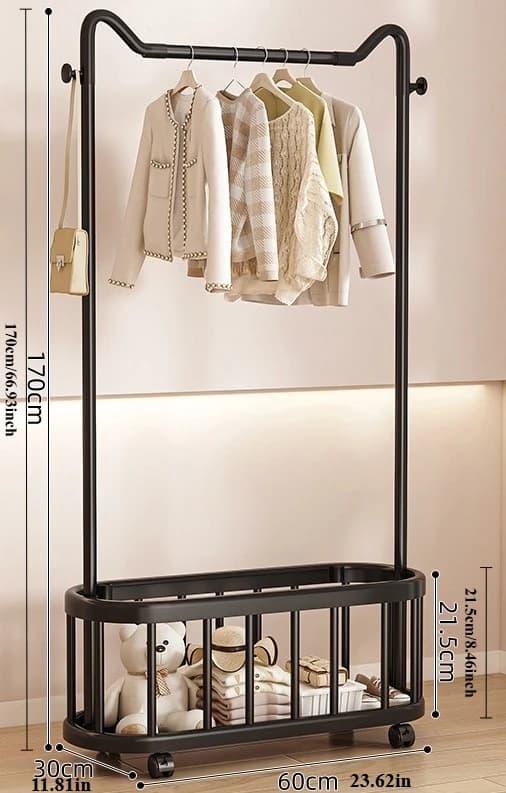 Cintre à vêtements domestique sur pied, chambre à coucher, Simple, porte-vêtements populaire, porte-