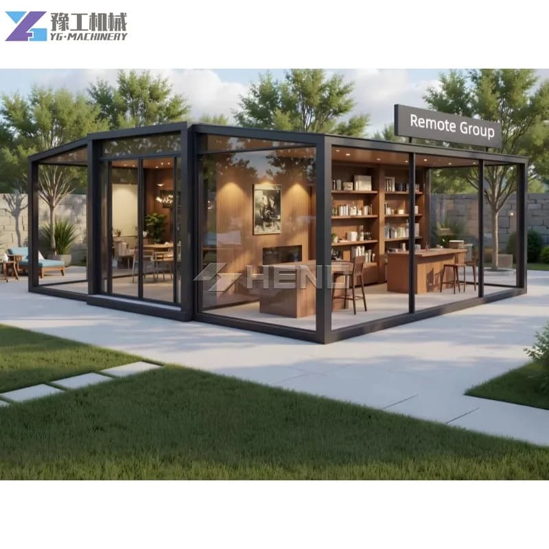 Maison mobile en conteneur, maison préfabriquée en conteneur, camping en conteneur, maison modulaire