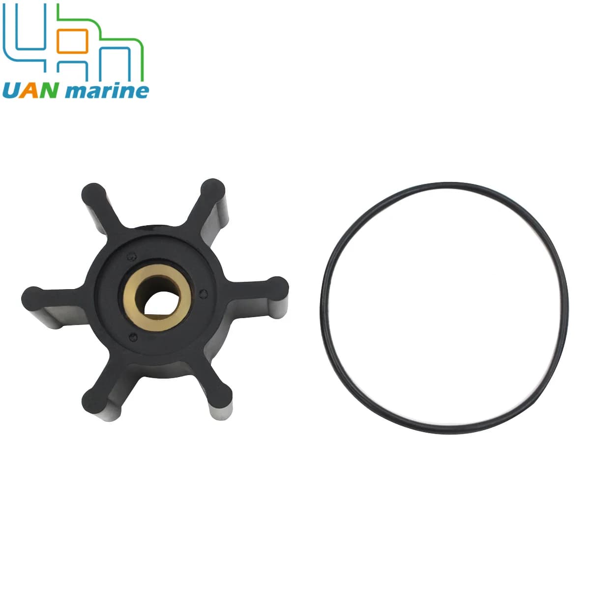 6303-0001 Kit de turbine de pompe à eau flexible pour Jabsco Inboard Marine 6303-0003 CEF 500138 J
