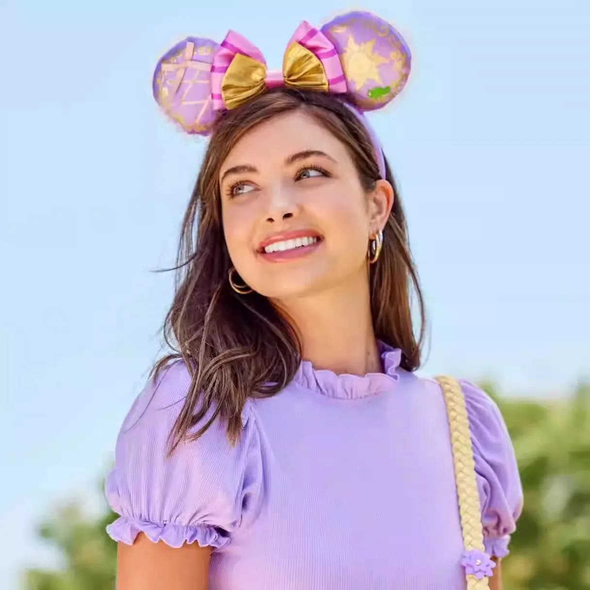 DISNEY ThéCESS-Bandeau de sauna Oreilles de souris, Loungefly, Vêtements de sauna de nuit effrayant
