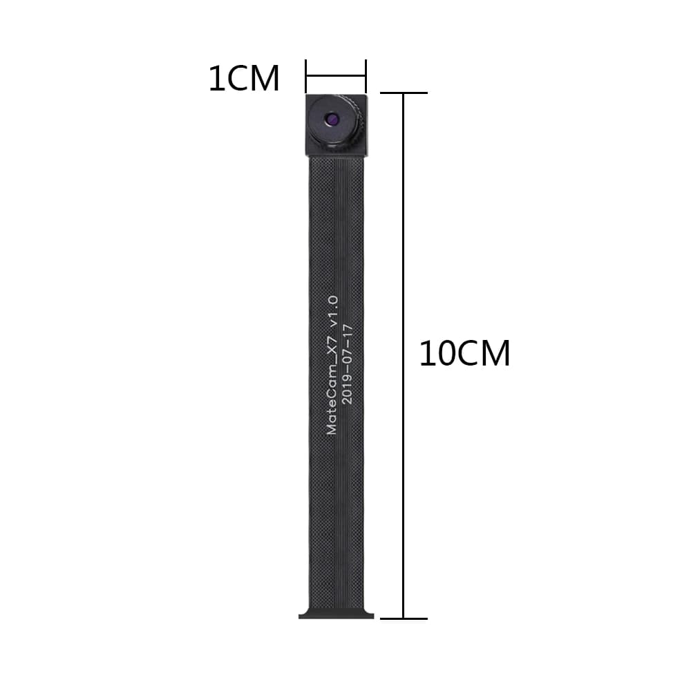 Matecam-Caméscope vidéo Sony Imx258 Cmos 4K, Mini caméra Wi-Fi 1/3 °, Objectif flexible, Technologie