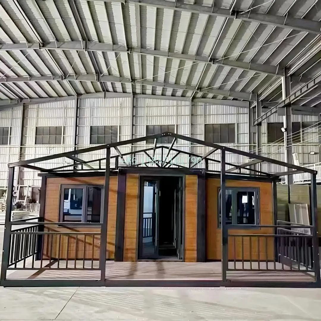 Maison conteneur chinoise à bas prix, moderne, 20 pieds, 40 pieds, maison miniature de luxe, maisons