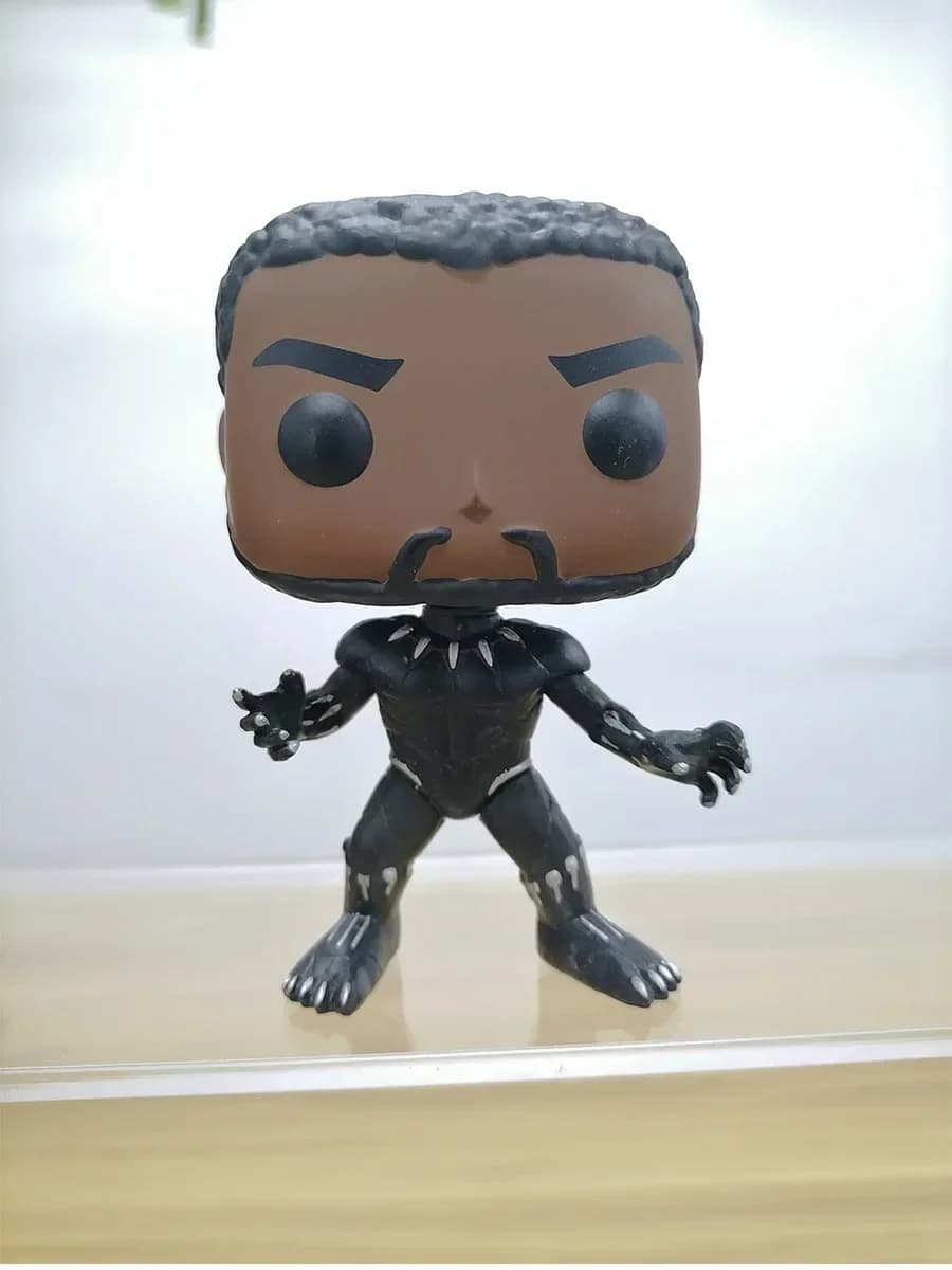 Marvesls-Figurine Avengers en Vinyle pour Enfant, Collection de Panthère Noire, Ornements, Cadeaux d