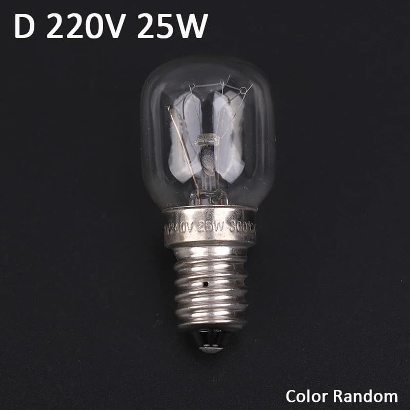 Ampoule de four à micro-ondes haute température, pièces de rechange pour four, 220V, 25W, E14, 300,
