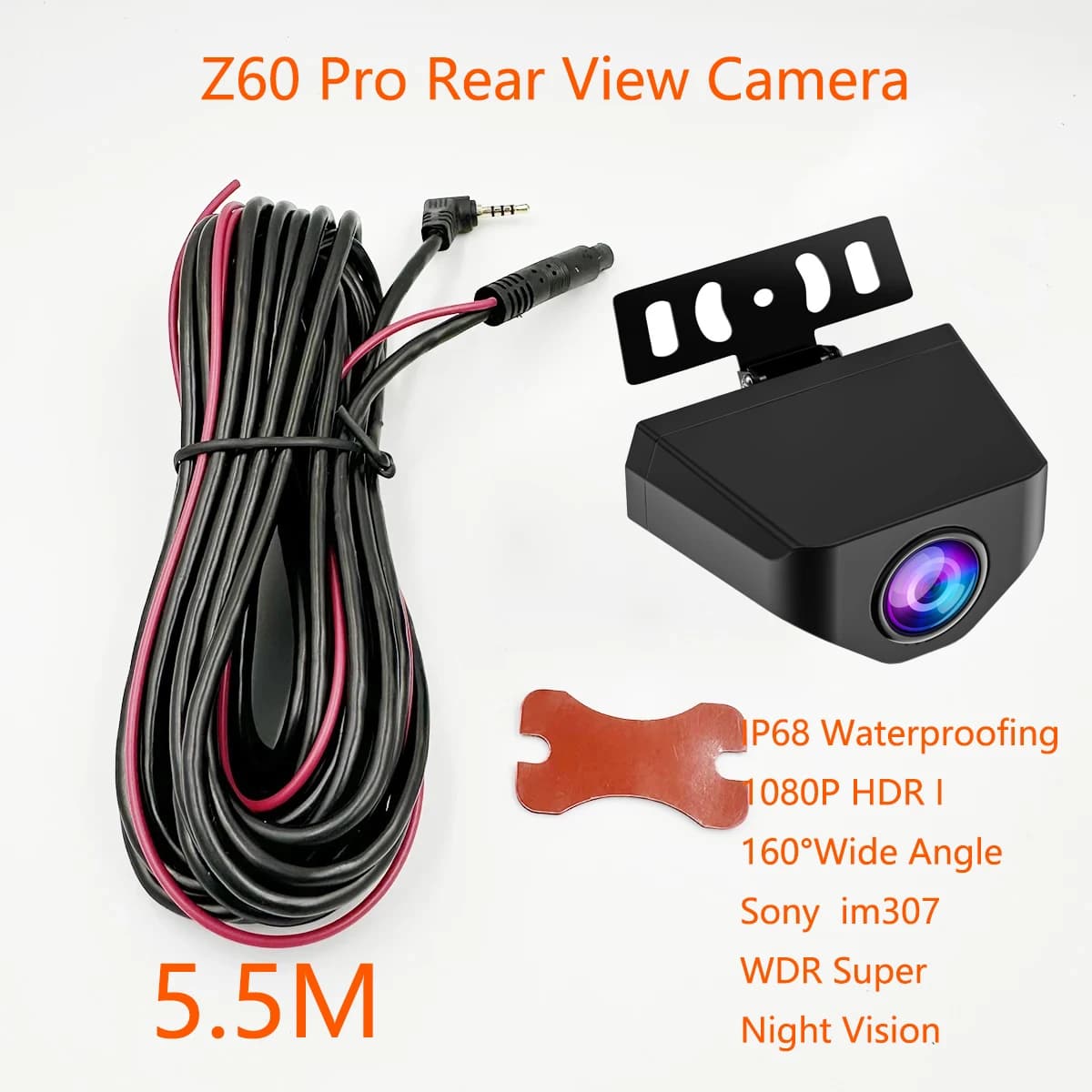 Pour DDPAI Z60 Pro 4K caméra de tableau de bord améliorée WDR caméra arrière Z60 PRO Sony im307 1080