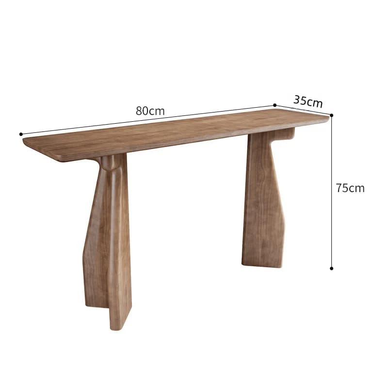 Table d'angle moderne en bois, couloir, Console d'entrée Unique pour Salon, Console Glamour de luxe,
