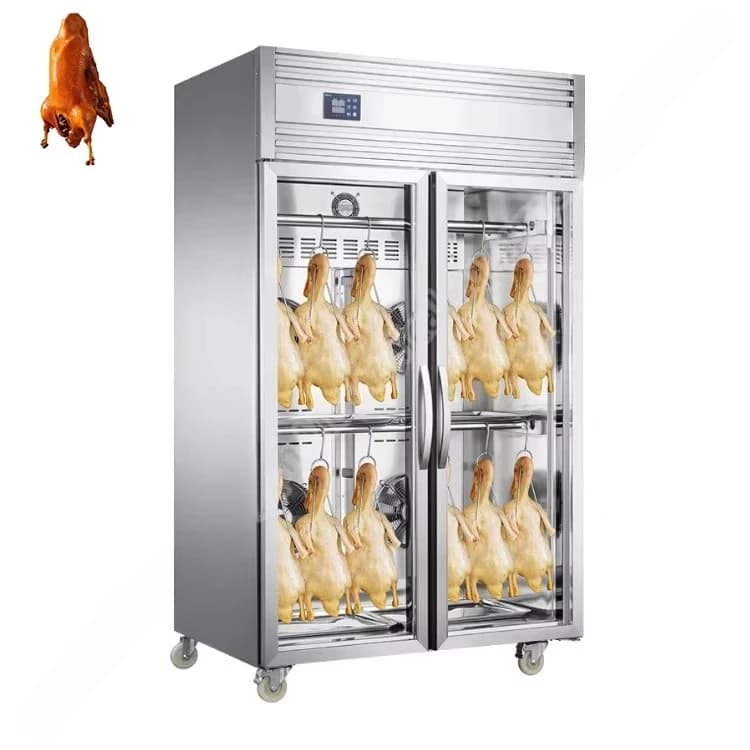 Armoire de maturation et de séchage de viande à porte unique personnalisable pour canards et oies
