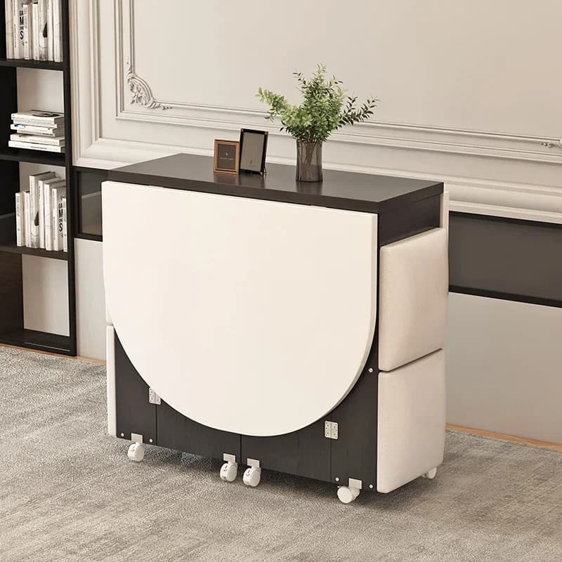 Table à manger pliante ensemble 4 chaises décorer Table à manger italienne De luxe Simple moderne Me