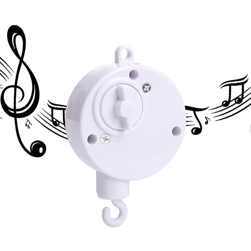 Hochet Mobile pour berceau de bébé de 0 à 12 mois, jouet en feutre de dessin animé, cloche de lit d'