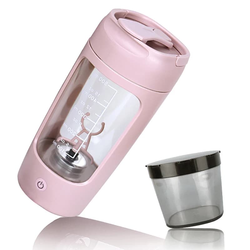 Bouteille de Whey Shaker Électrique Portable USB, Tasse à Remuer Entièrement existent, Rechargeable,