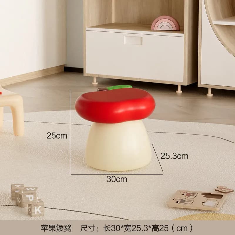 Table d'appoint créative en forme de pomme, table d'appoint minimaliste pour salon, table basse simp
