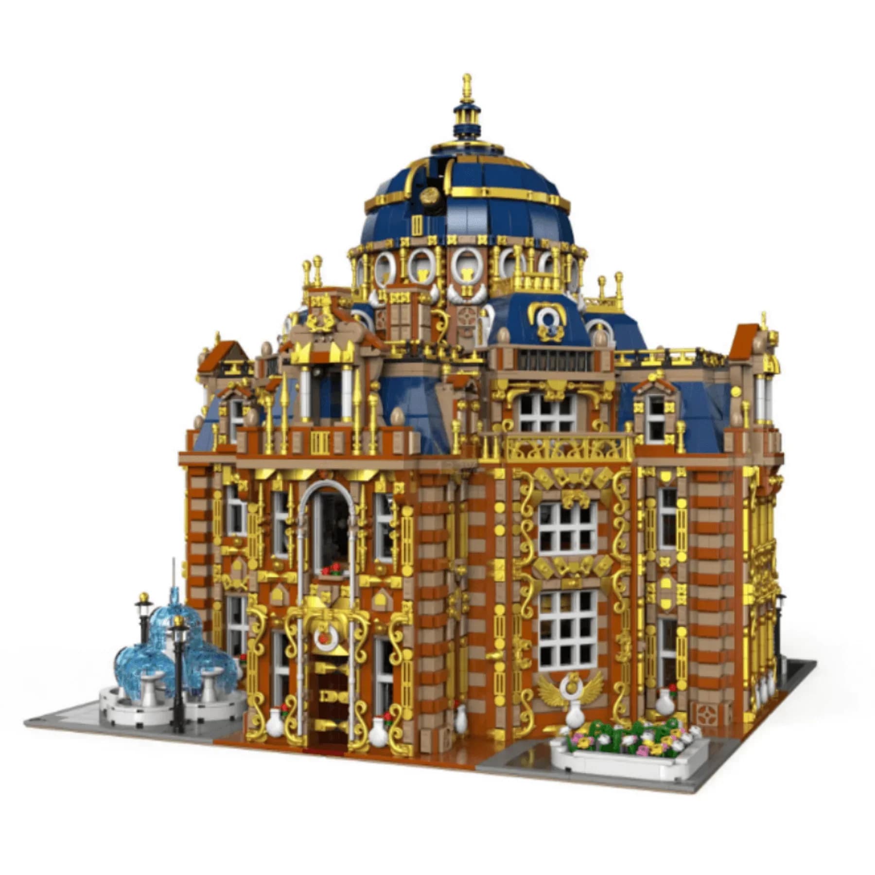 Blocs de Construction de planétarium Royal, Collection d'architecture Street View, 10230 pièces, Kit