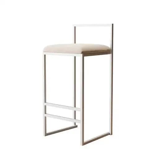 Chaises de bar modernes pour salle à manger, chaises de bar de luxe pour cuisine, tabourets de récep