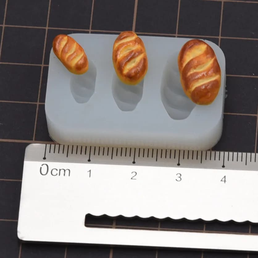 Moules miniatures mignons en Silicone pour pain, moules de bricolage en résine et argile