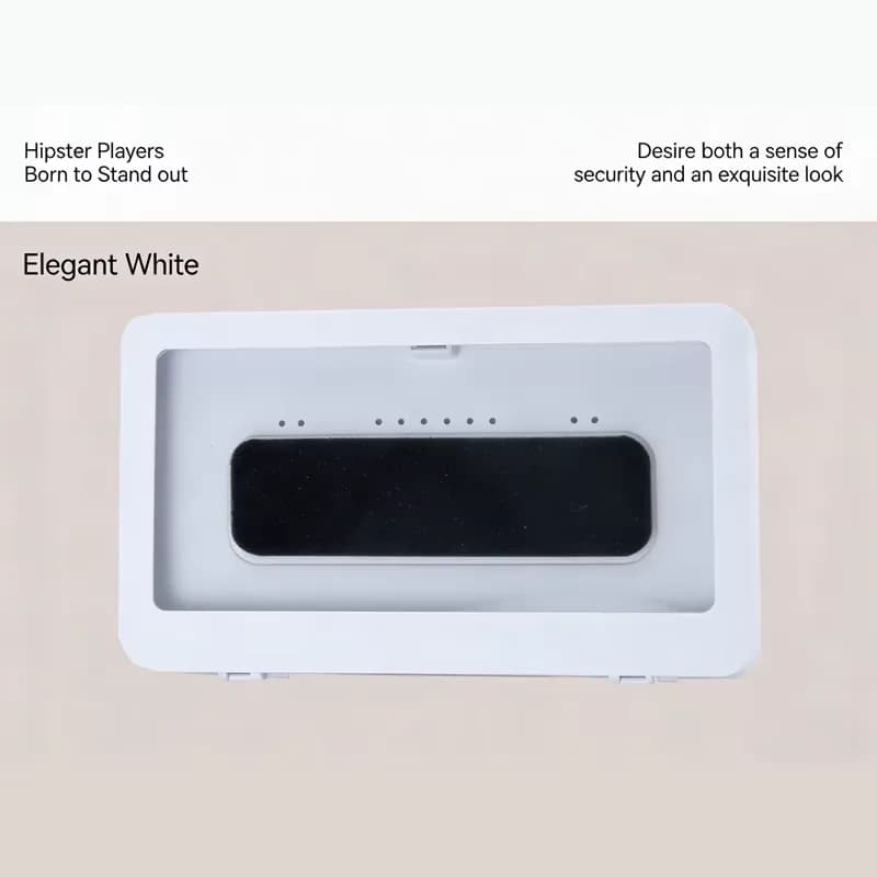 Boîte de téléphone portable murale étanche pour salle de bain, housse de protection, support de télé