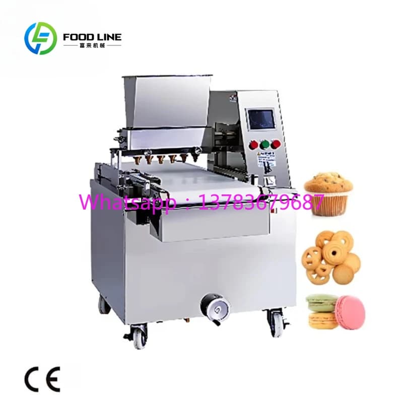 Machine à fabriquer des biscuits et gâteaux sur mesure pour la production en petites séries, mini-ma