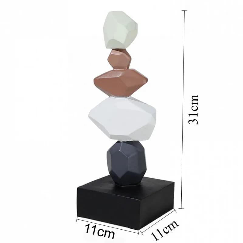 Ornements de luxe modernes pour chambre à coucher, Figurines esthétiques intérieures de salon, acces