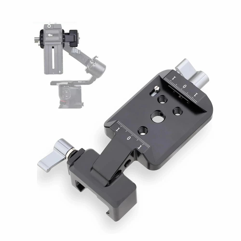 Support de caméra vertical pour stabilisateurs Ronin RS4 RS4 Pro RS3 Pro RS 3 RS 2, accessoires, pla