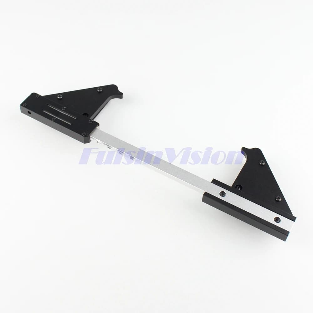 Exophtalmomètre avec mallette de rangement en aluminium Type HERTEL