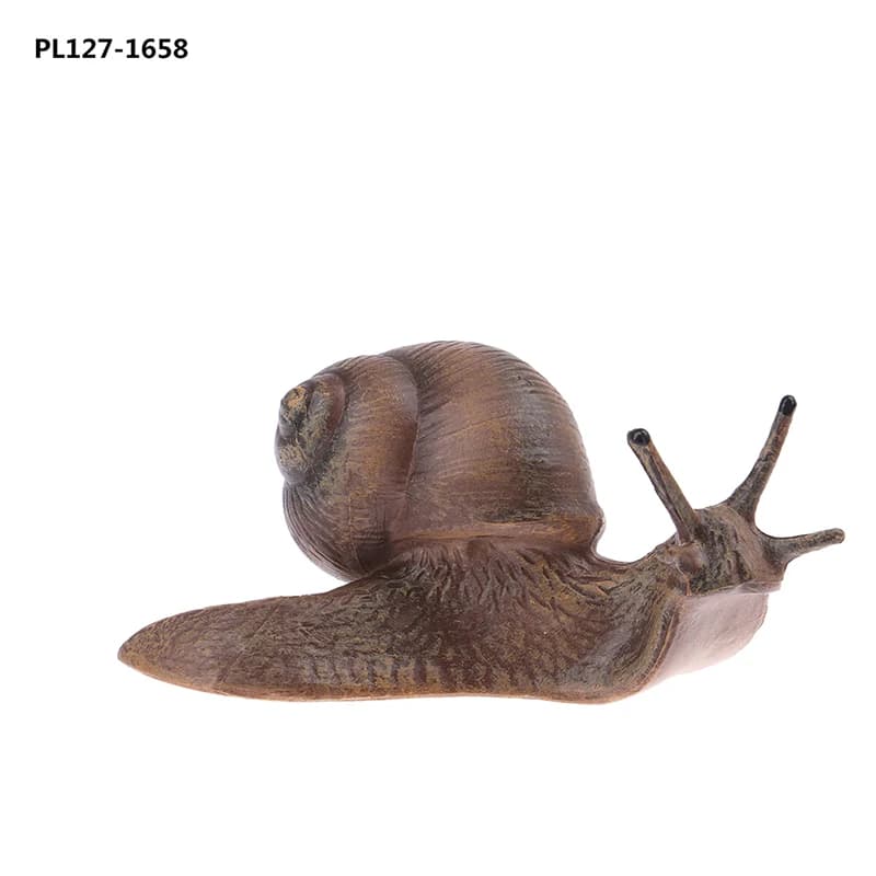 Modèle d'insecte et d'escargot pour décoration de la maison, jouet pour enfant, simulation de cycle