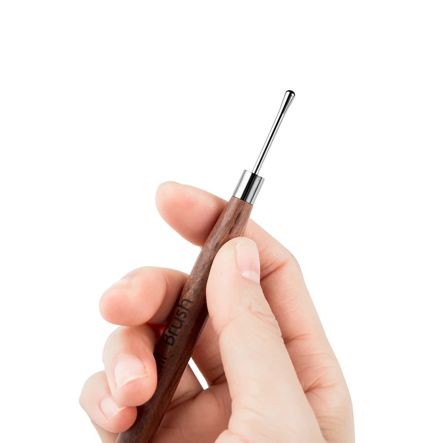 Stylo de sculpture d'ongles en bois de santal à double tête, brosse multi-usage 3D, vernis Gel pour