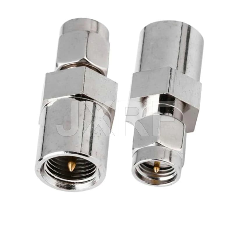 Connecteur JXRF 2 pièces FME mâle femelle vers SMA mâle femelle adaptateur Coaxial RF connecteur Jac