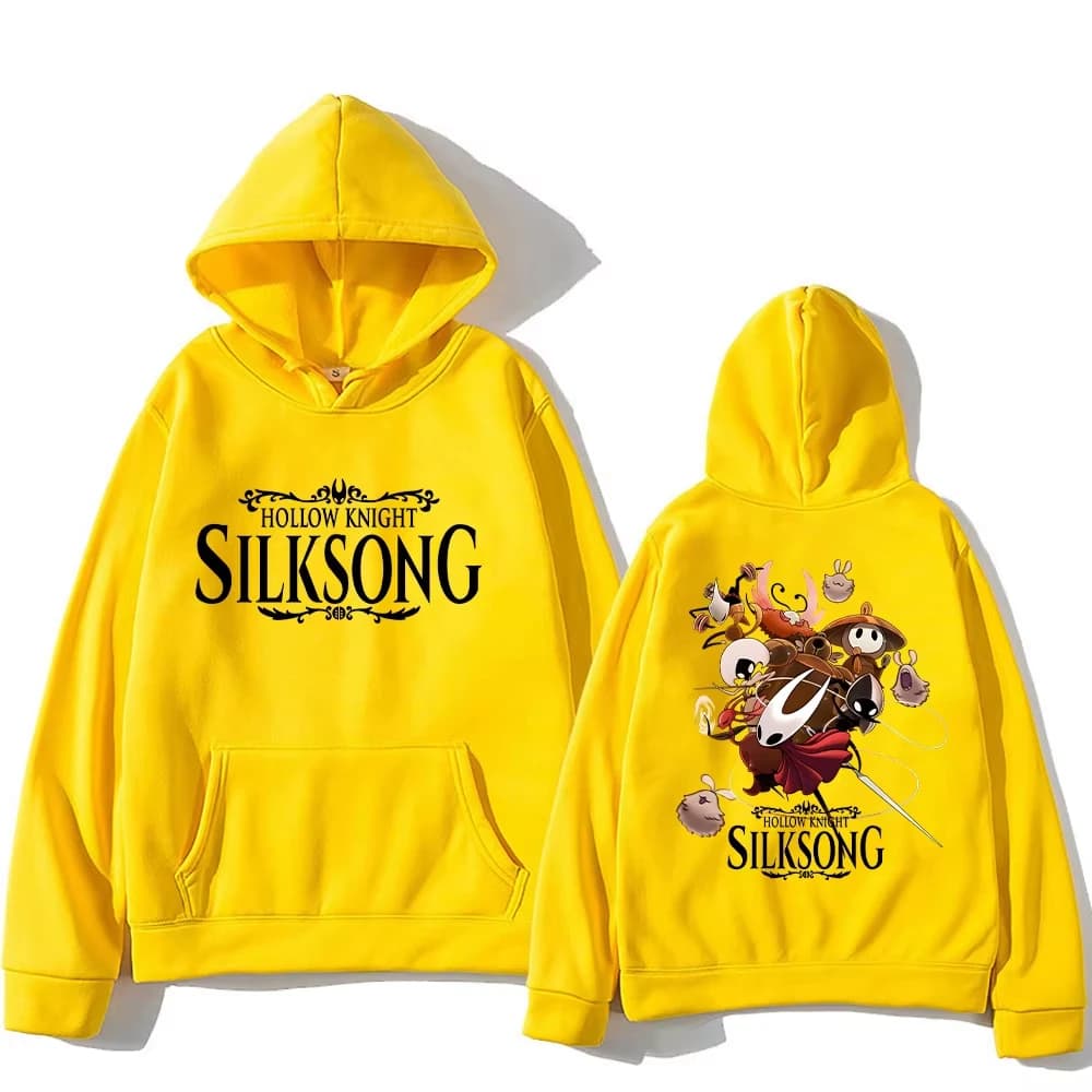 Hollow Knight Silksong jeu chaud sweats à capuche à manches longues mode pulls décontractés haute ru