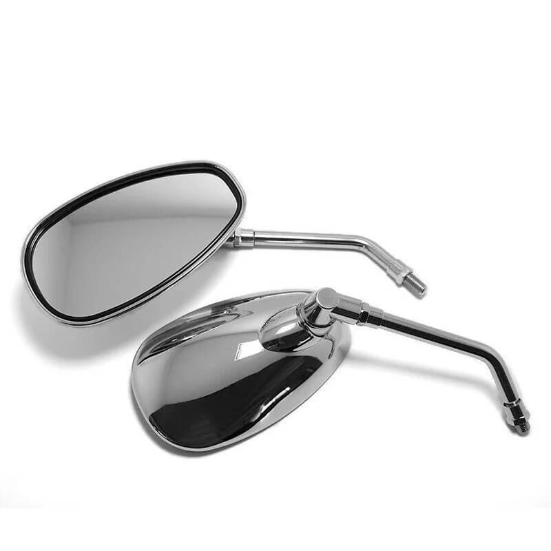2 pièces/paire rétroviseur moto électrombile Scooter e-bike rétroviseurs 10mm pour Honda Shadow Ace