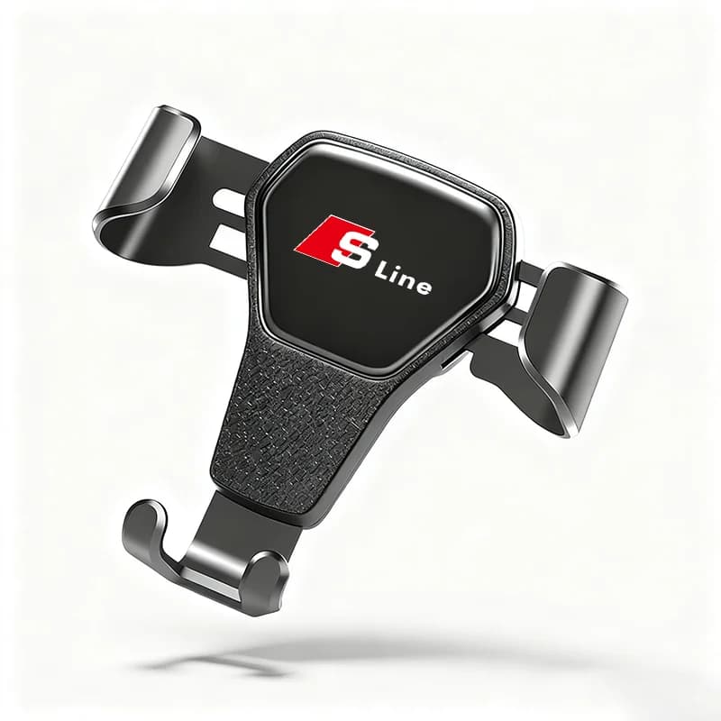Support de téléphone de voiture à détection de gravité, fixation automatique universelle, valve de p