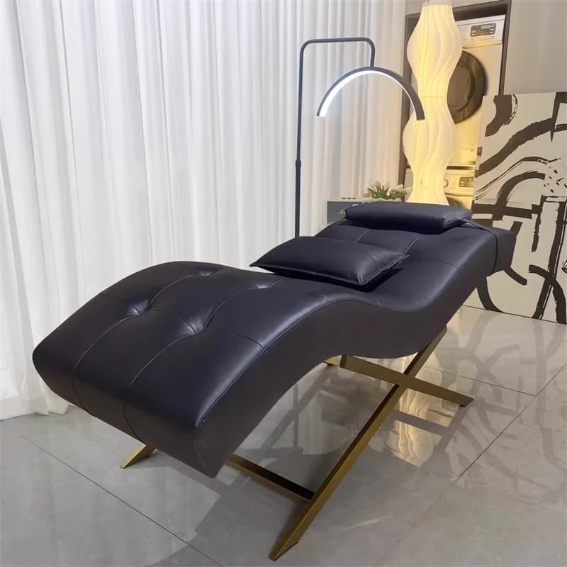 Lit de soins de beauté, tête d'hydrothérapie du visage, Table de Massage, lits de cils, meubles de S