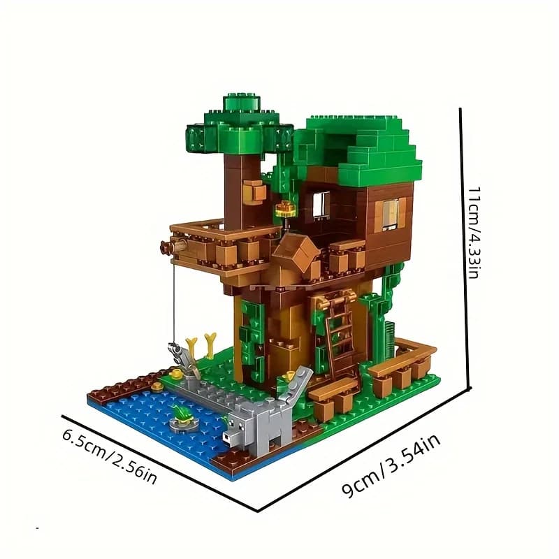 Kits de construction créatifs de cas dans les arbres, cadeaux parfaits pour Halloween, Noël et nouve