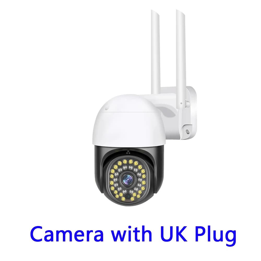 Caméra Wifi Tuya extérieure 8MP avec zoom PTZ 10X, surveillance vidéo intelligente pour la maison, c