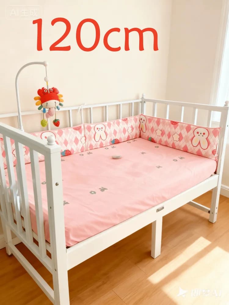 Barrière de lit bébé tressée pour la sécurité des nouveau-nés et des enfants - Chichonera - Coussin