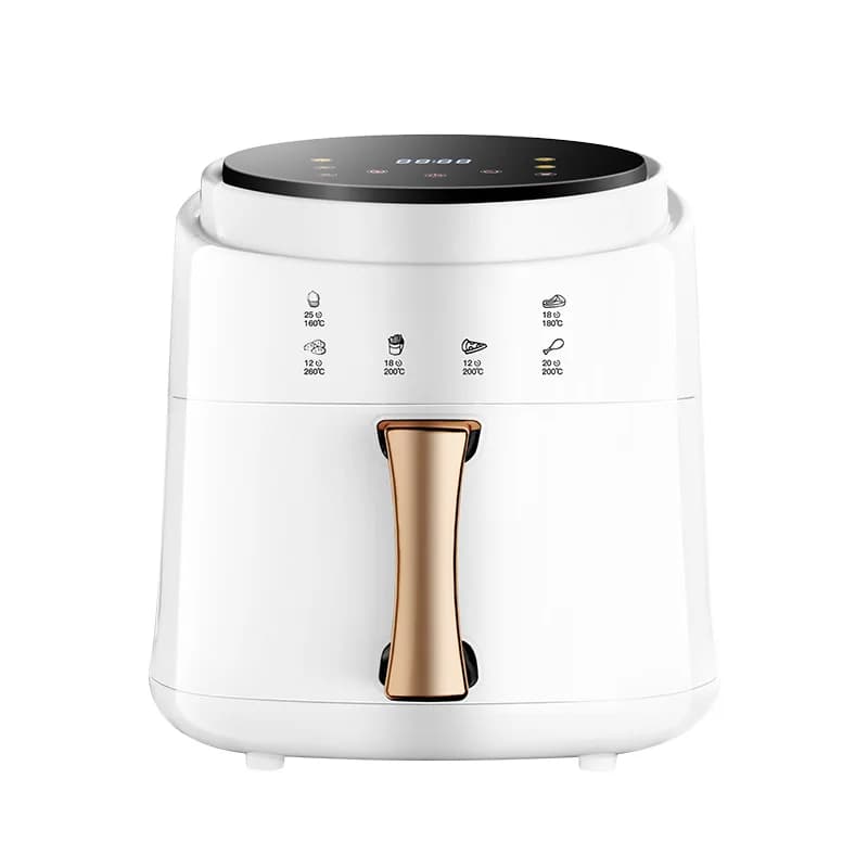 Friteuse à air grande capacité 6L 8L, friteuse électrique intelligente, machine à frites en cadeau