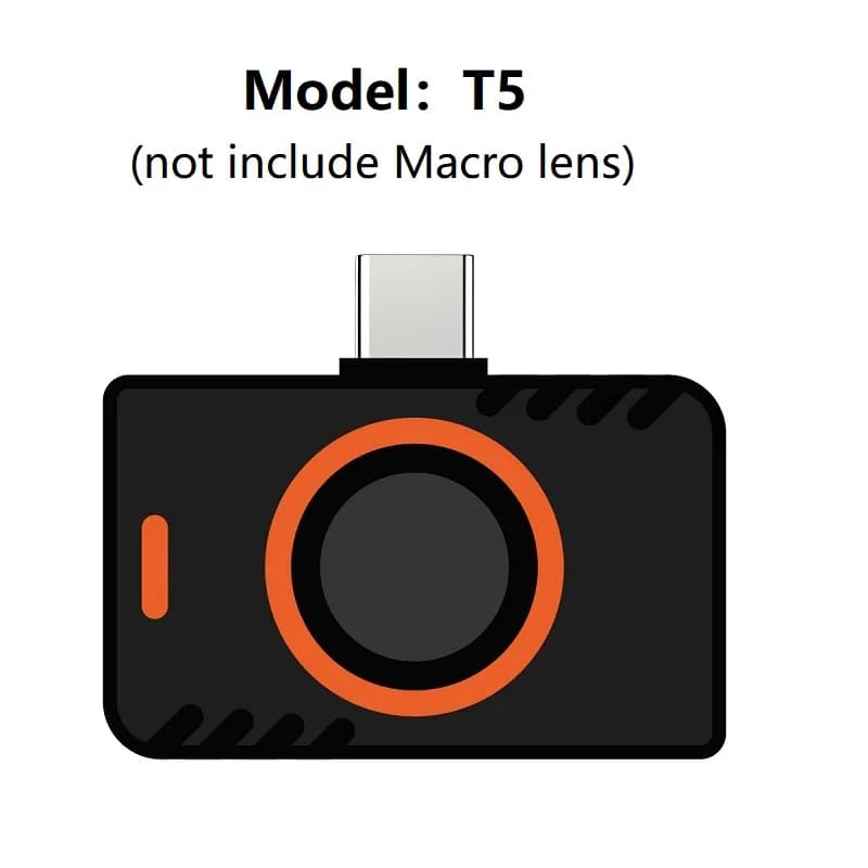 Caméra thermique pour smartphone TOOLTOP T5 pour Android, 300*225, Super IR, prise de photos et vidé